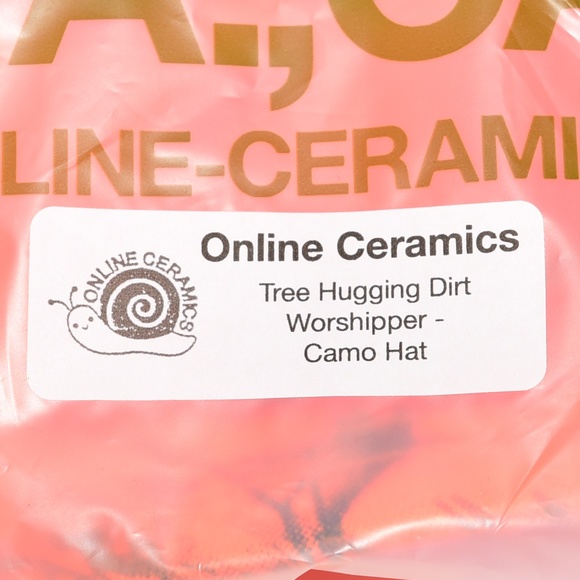 Online Ceramics Tree Hugging Dirt Worshipper Camo Hat - Picture 7 of 8